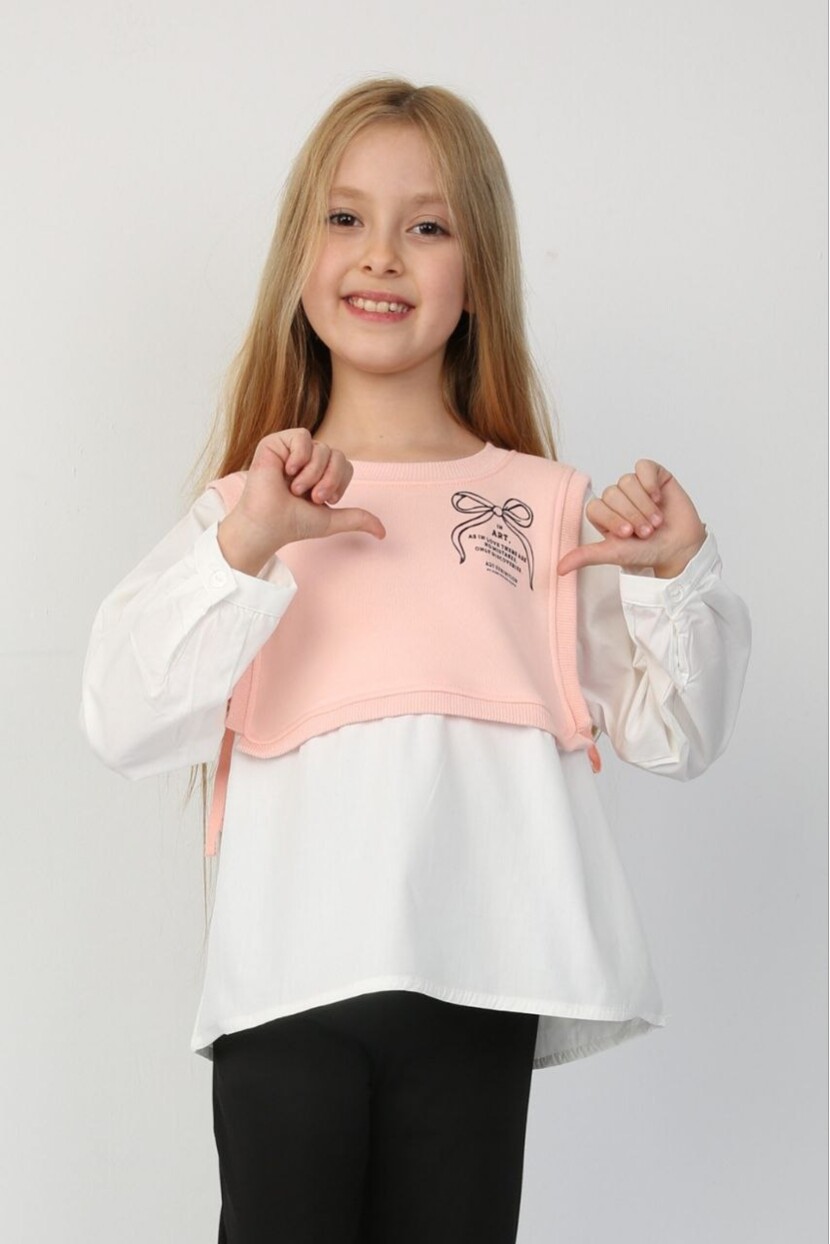 BAĞCIK DETAYLI GÖMLEK