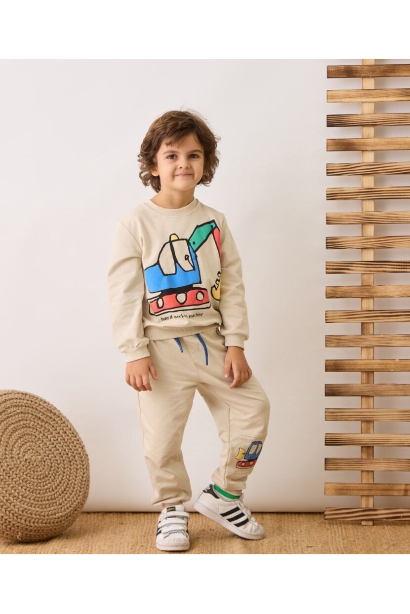 ERKEK BASKILI EŞOFMAN TAKIMI