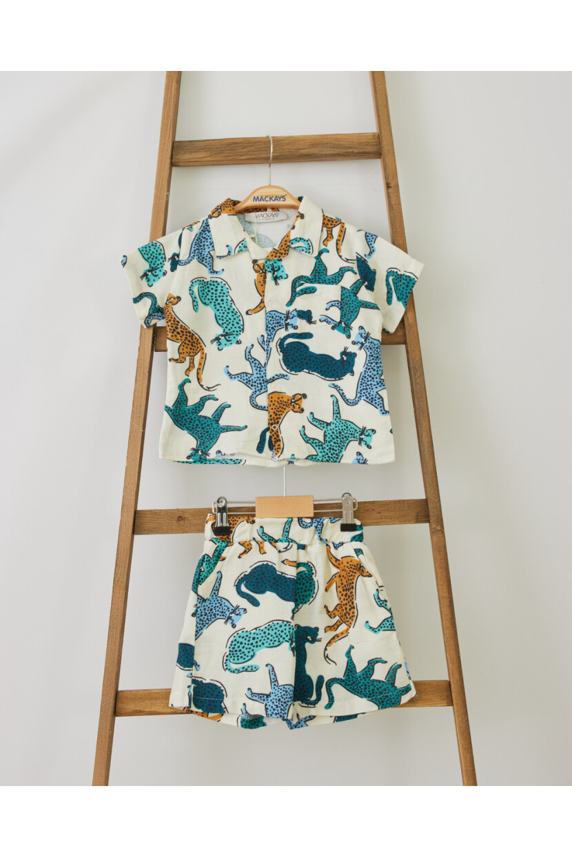 ERKEK BASKILI  ŞORTLU TAKIM