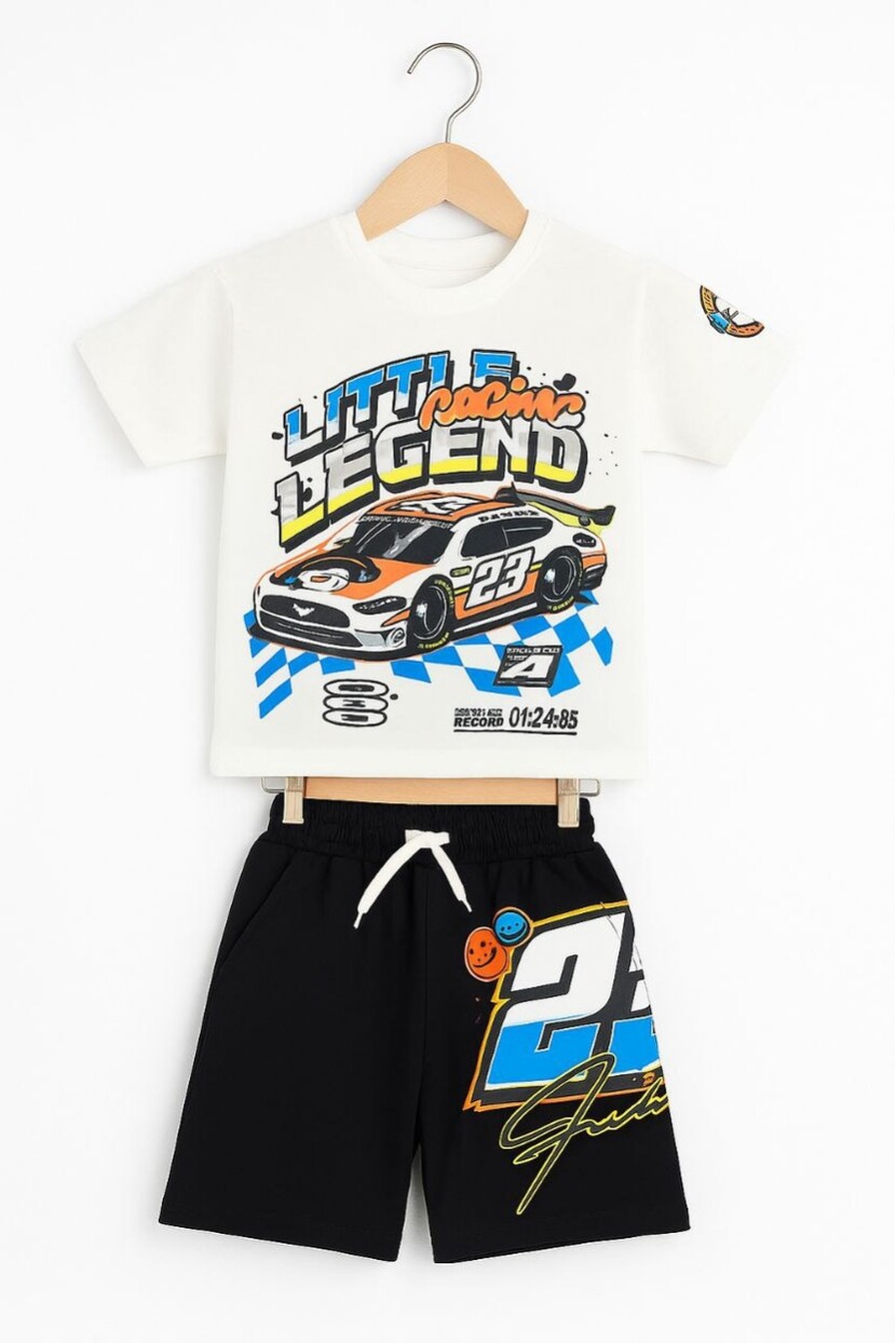 ERKEK BASKILI ŞORTLU TAKIM