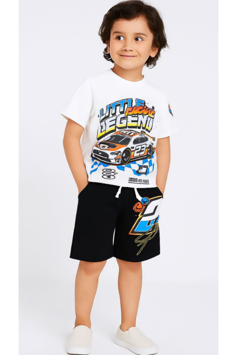 ERKEK BASKILI ŞORTLU TAKIM