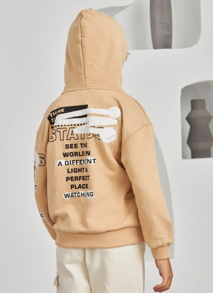 ERKEK BASKILI SWEATSHİRT