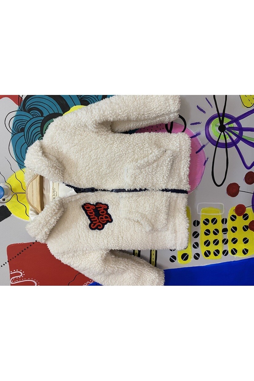 Erkek Bebek Peluş Mont