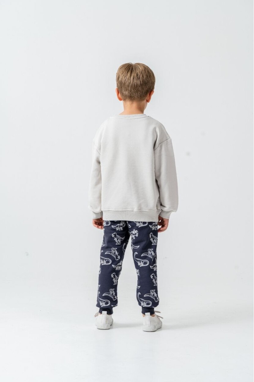 ERKEK DİNOZOR DESENLİ EŞOFMAN TAKIMI