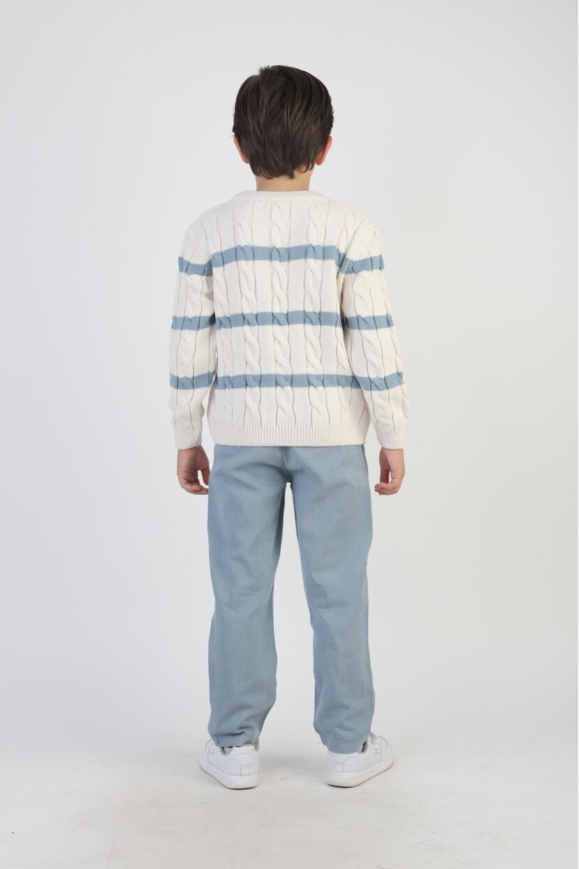 ERKEK GABARDİN PANTOLONLU TRİKO KAZAK TAKIM