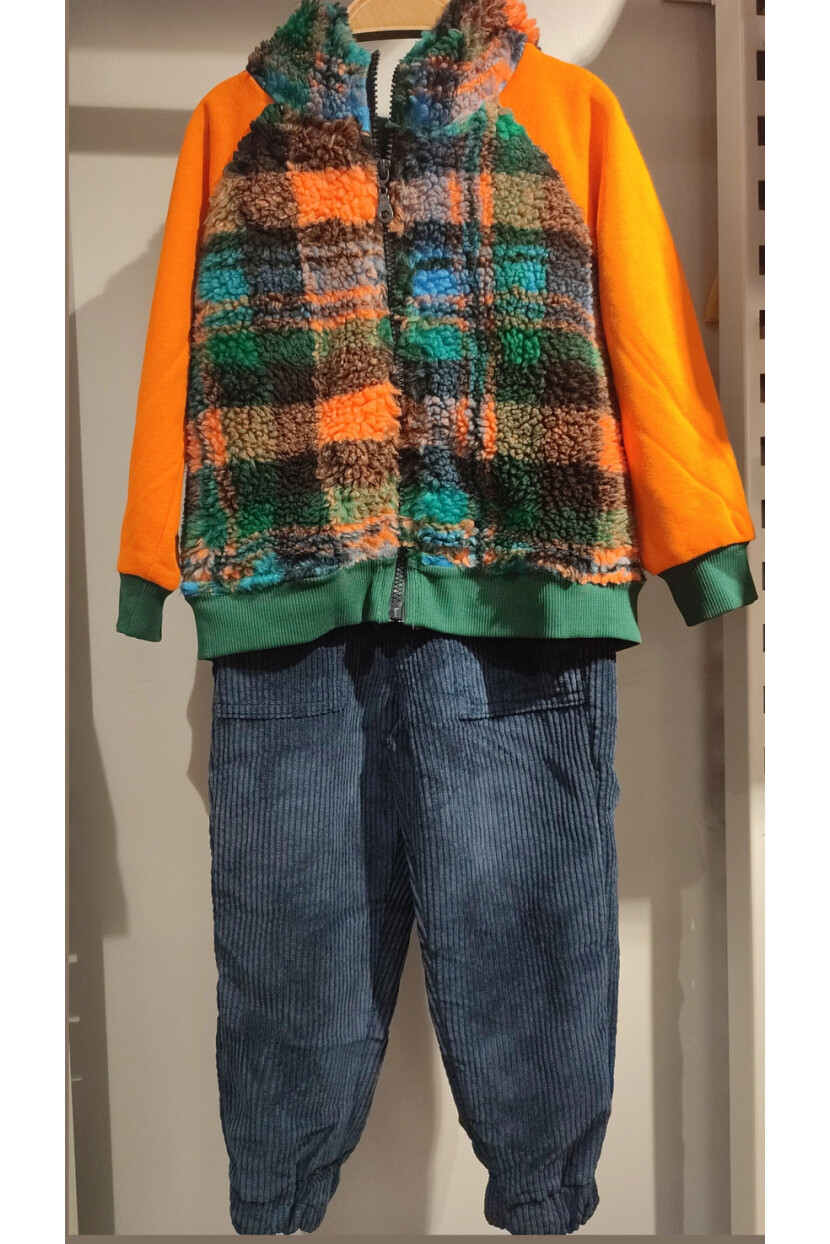 ERKEK KADİFE PANTALONLU EŞOFMAN TAKIMI