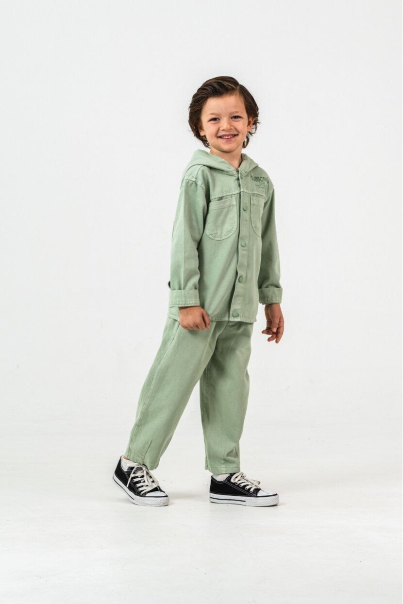 ERKEK KAPŞONLU DOKUMA 2Lİ TAKIM