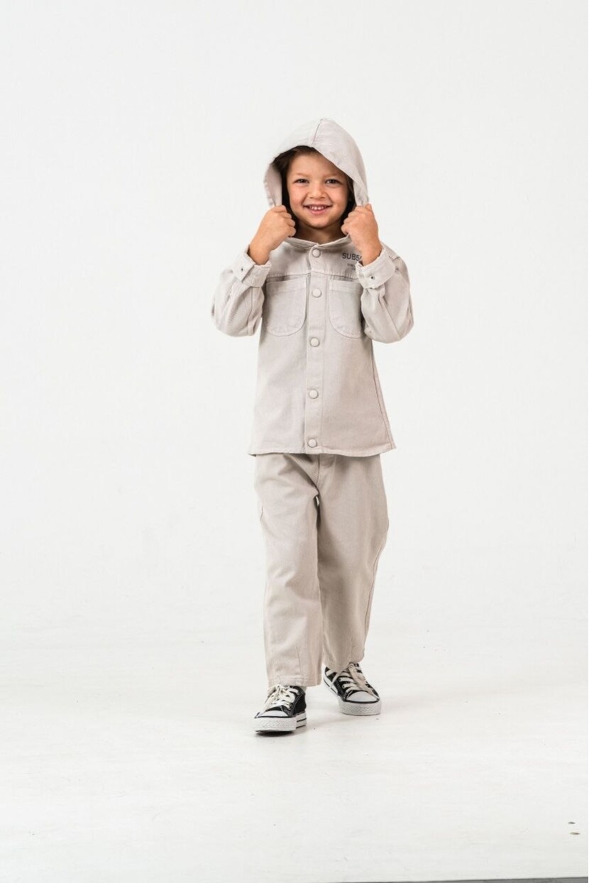 ERKEK KAPŞONLU DOKUMA 2Lİ TAKIM