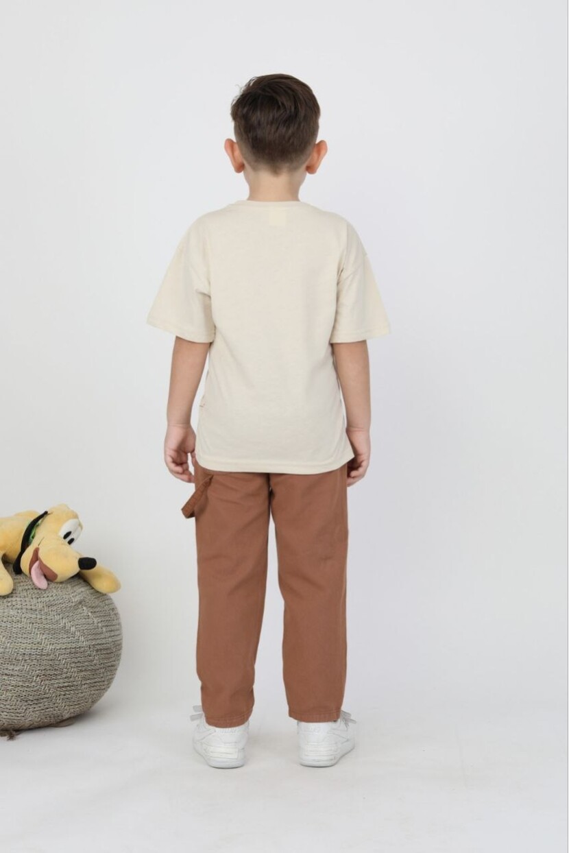 ERKEK MEVSİMLİK GABARDİN PANTOLON TSHİRT TAKIM