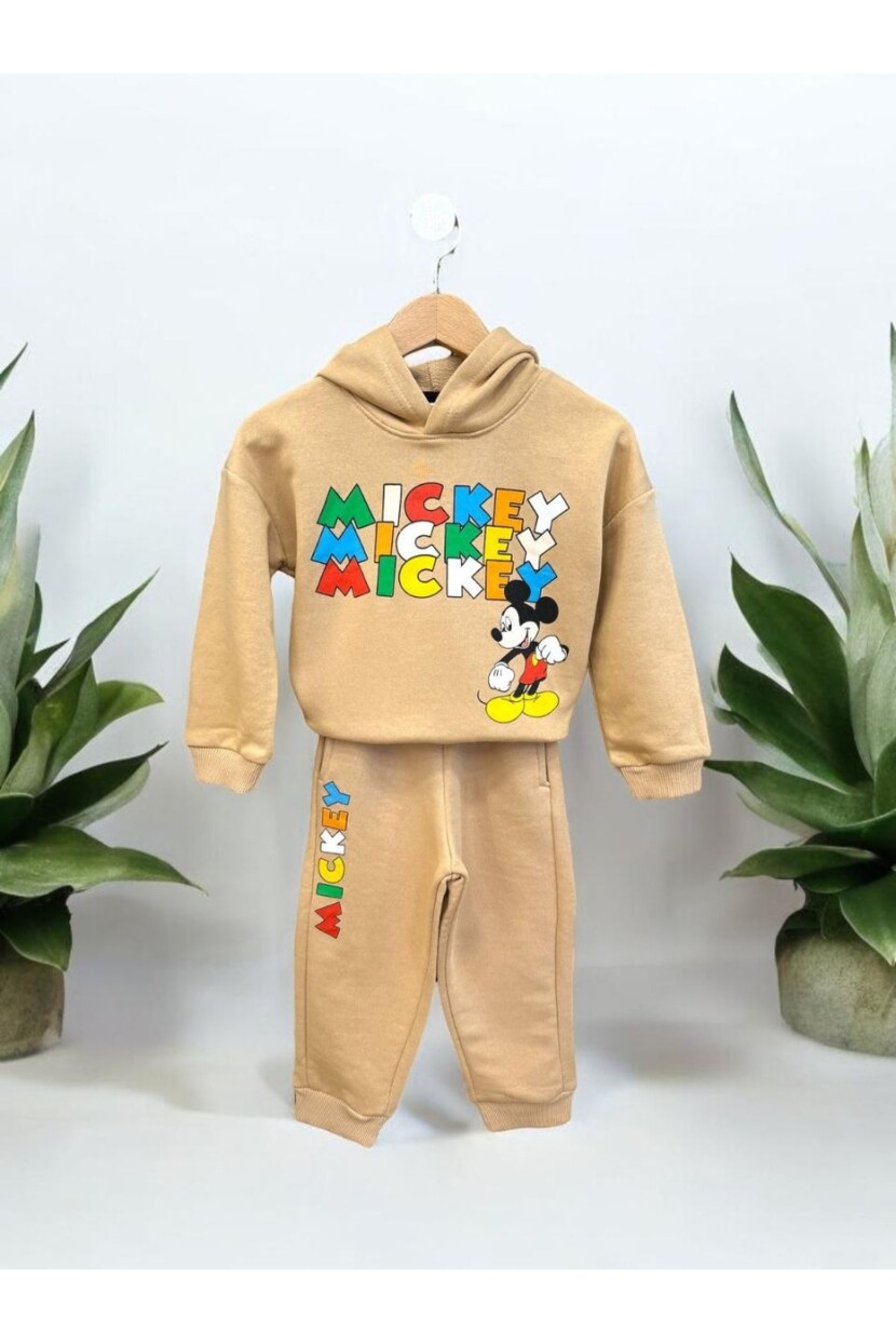 ERKEK MİCKEY MOUSE DESENLİ EŞOFMAN TAKIMI