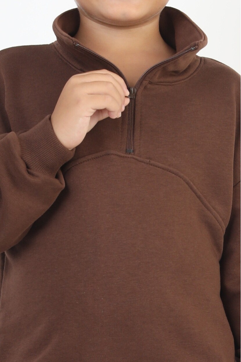 ERKEK YAKA FERMUARLI EŞOFMAN TAKIMI