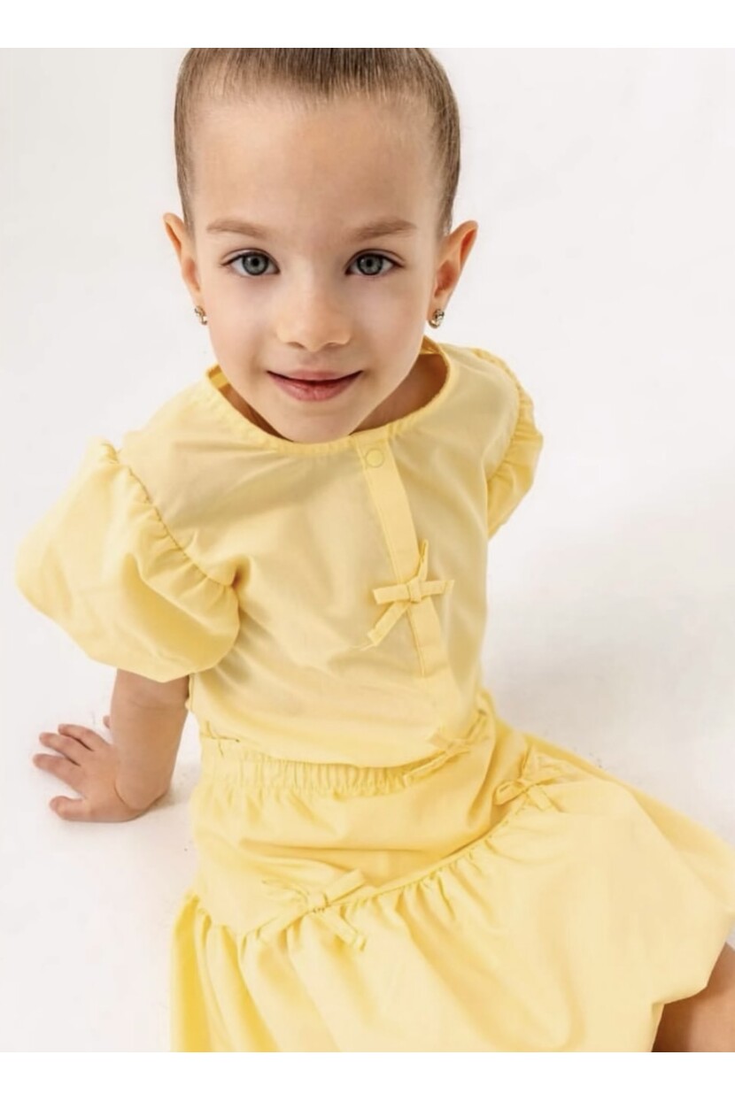 KIZ BALON ETEKLİ DOKUMA TAKIM