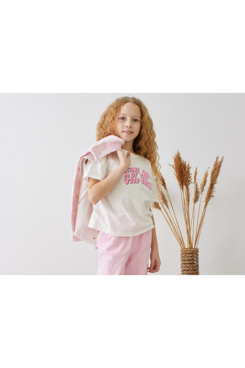 KIZ CEKET- TSHİRT İKİLİ TAKIM