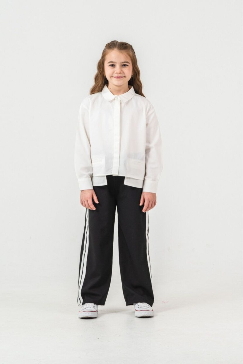 KIZ DOKUMA PANTOLON GÖMLEK TAKIM