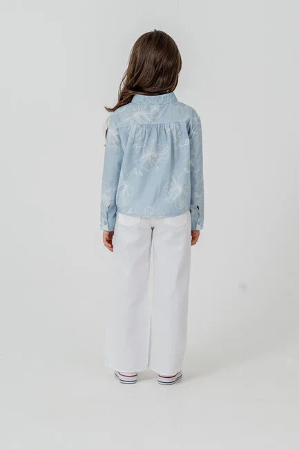 KIZ GÖMLEK PANTOLONLU TAKIM