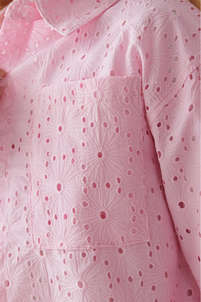 KIZ GÖMLEK-TSHIRT İKİLİ TAKIM