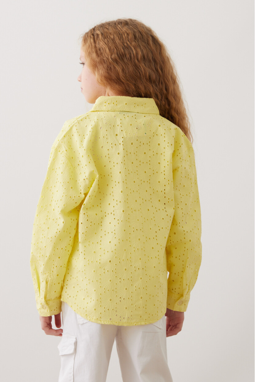 KIZ İKİLİ GÜPÜR GÖMLEK-TSHİRT TAKIM