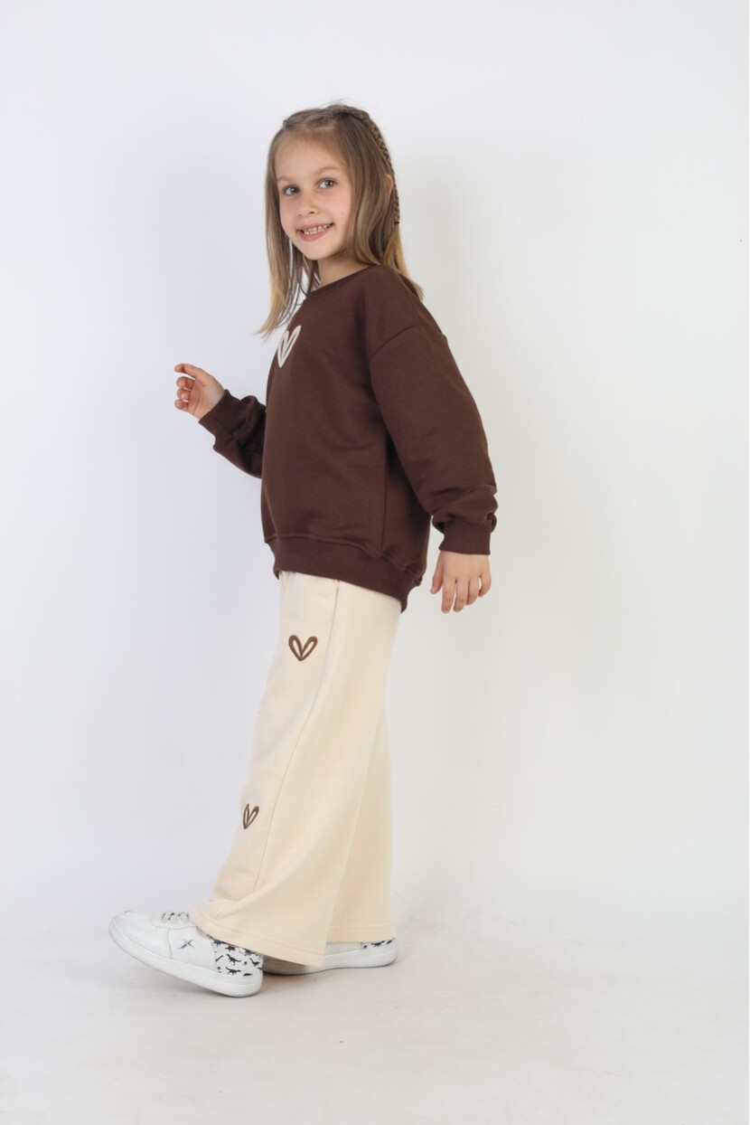 KIZ KALPLER NAKIŞ DETAYLI TAKIM