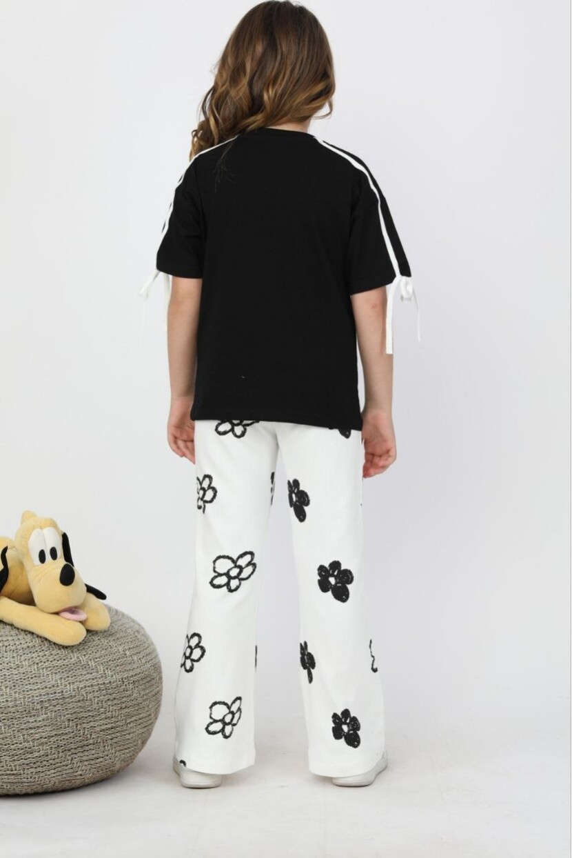 KIZ KOL BAĞCIK DETAYLI TAYTLI TAKIM