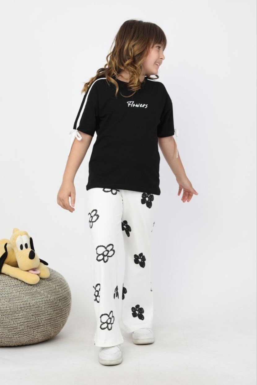 KIZ KOL BAĞCIK DETAYLI TAYTLI TAKIM