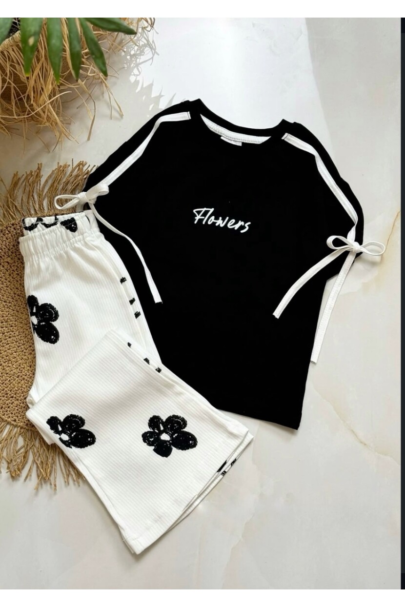 KIZ KOL BAĞCIK DETAYLI TAYTLI TAKIM