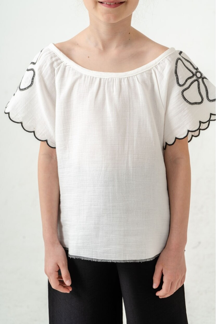 KIZ KOL DETAYLI DOKUMA TAKIM