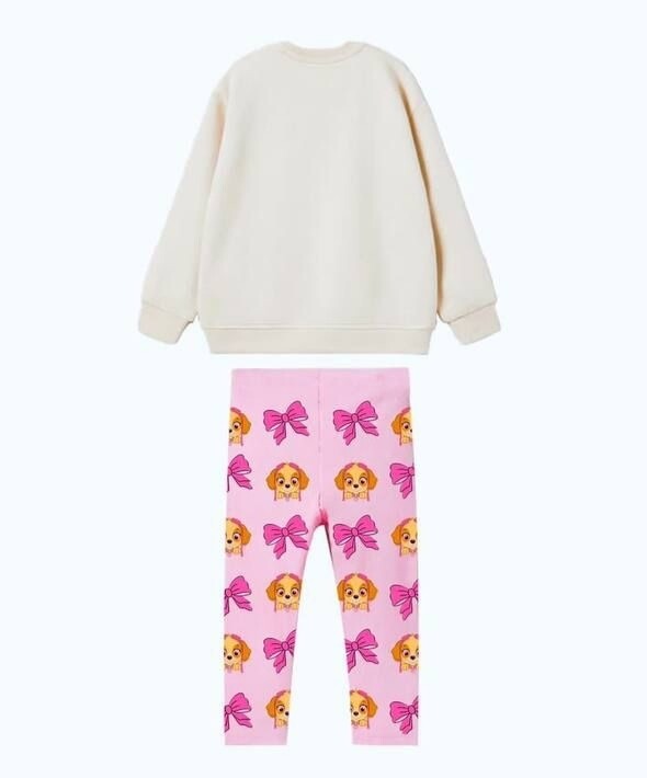 KIZ PAW PATROL DESENLİ TAYTLI TAKIM