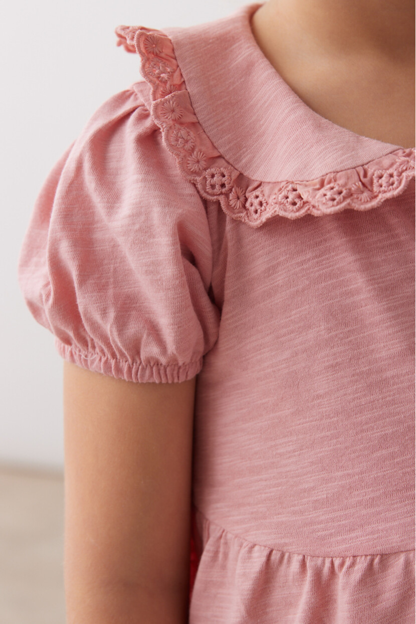 KIZ PENYE ÇİÇEK DESENLİ ELBİSE