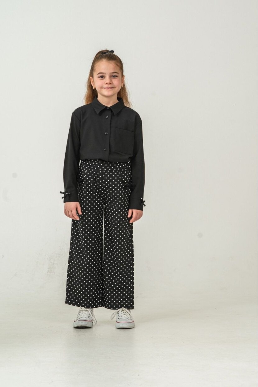 KIZ PUANTİYELİ PANTOLONLU TAKIM