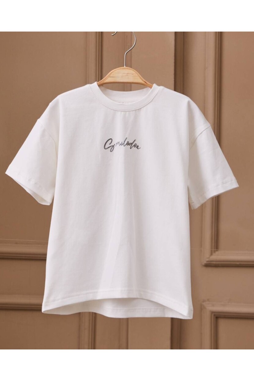 KIZ PUL DETAYLI CEKET TSHİRT PANTOLON TAKIM