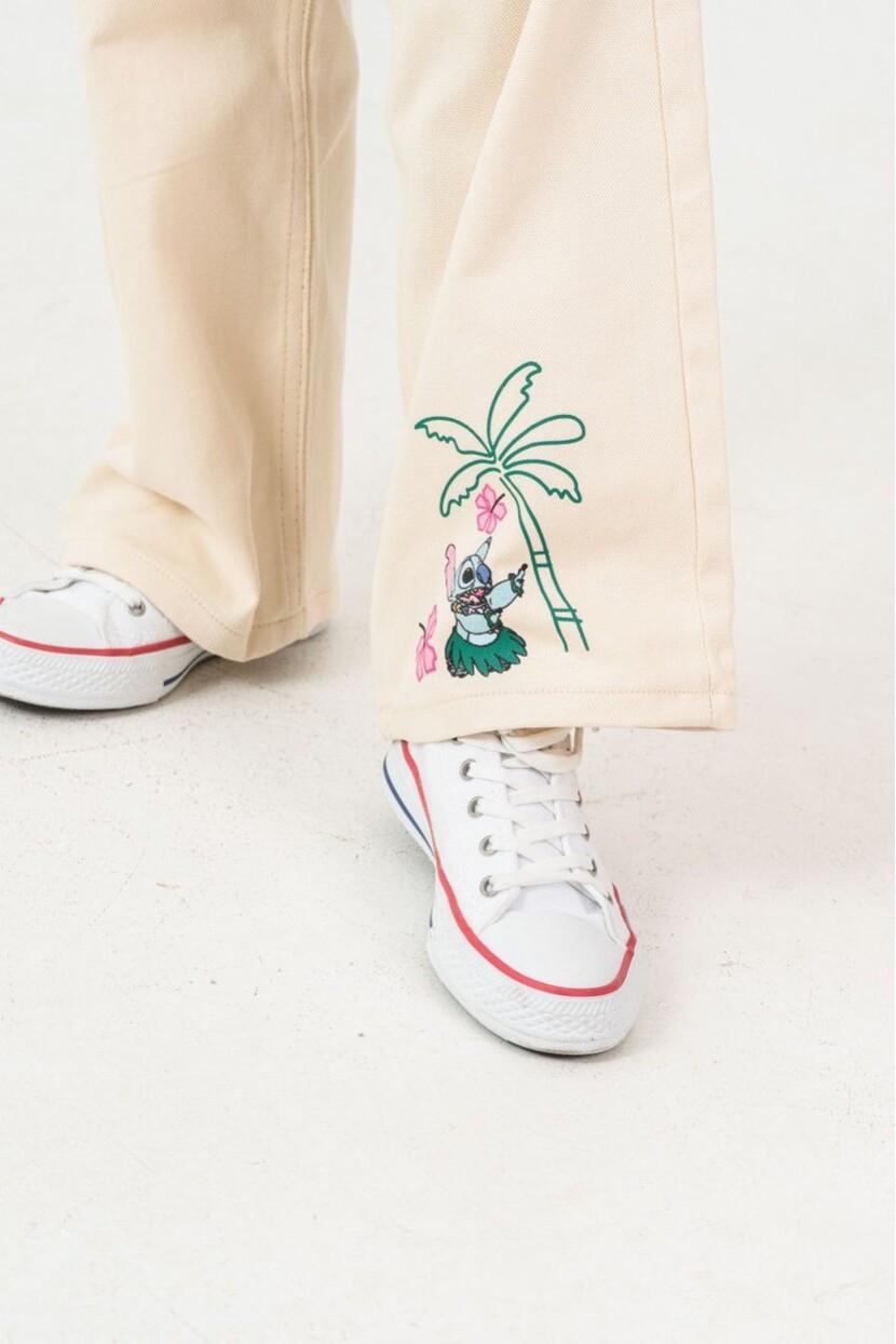 KIZ STİTCH BASKILI DOKUMA TAKIM