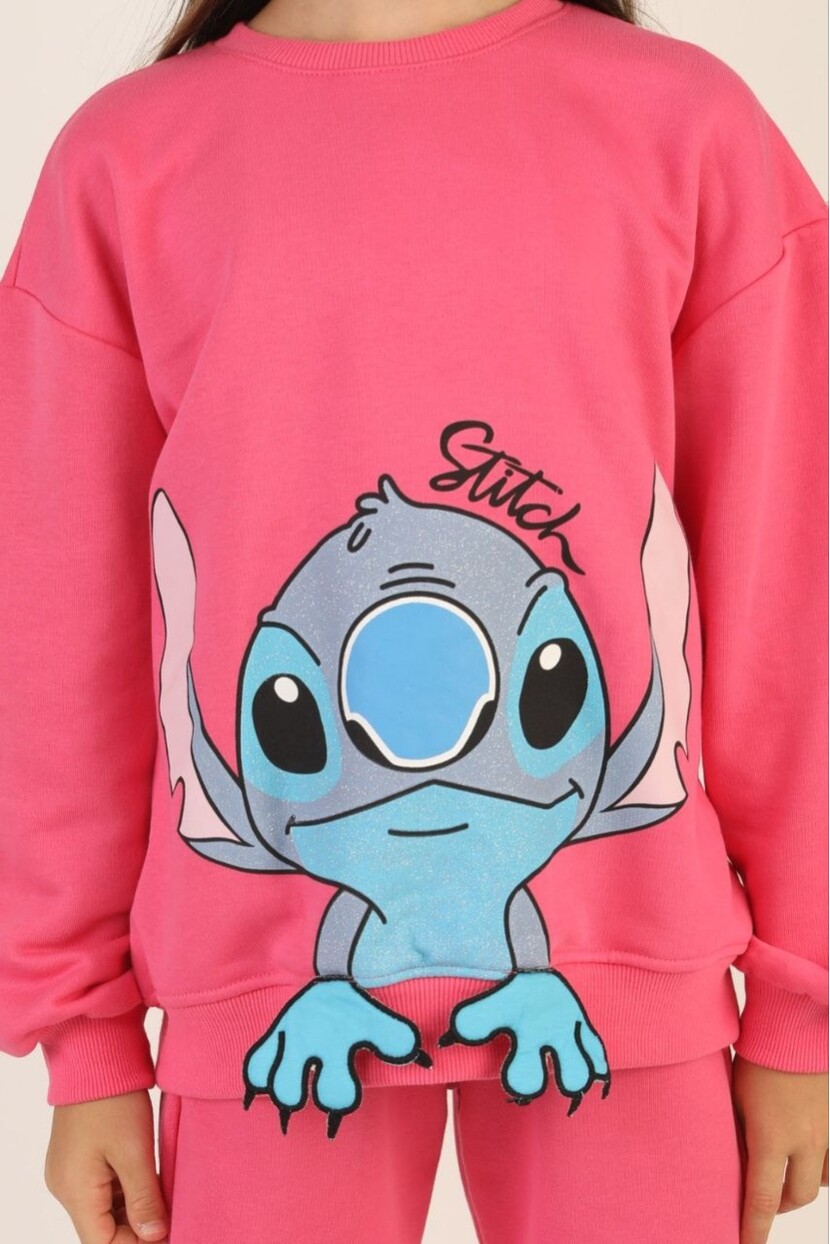 KIZ STİTCH DETAYLI EŞOFMAN TAKIMI