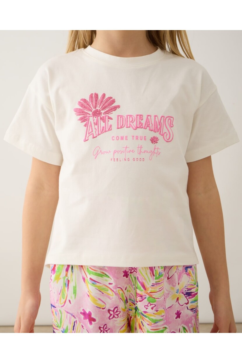 KIZ VİSKON PAMUKLU KUMAŞ PANTOLON TAKIM