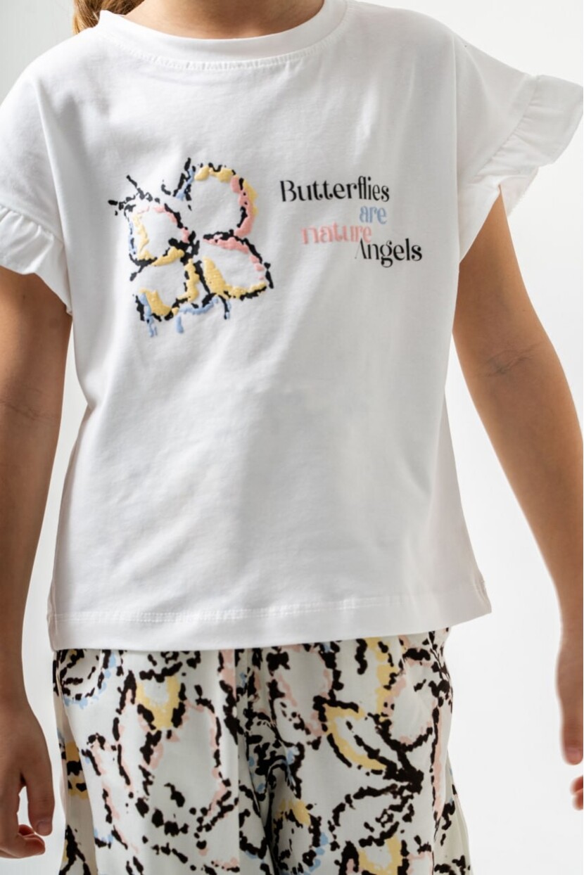 KIZ VİSKON  PANTOLONLU TAKIM