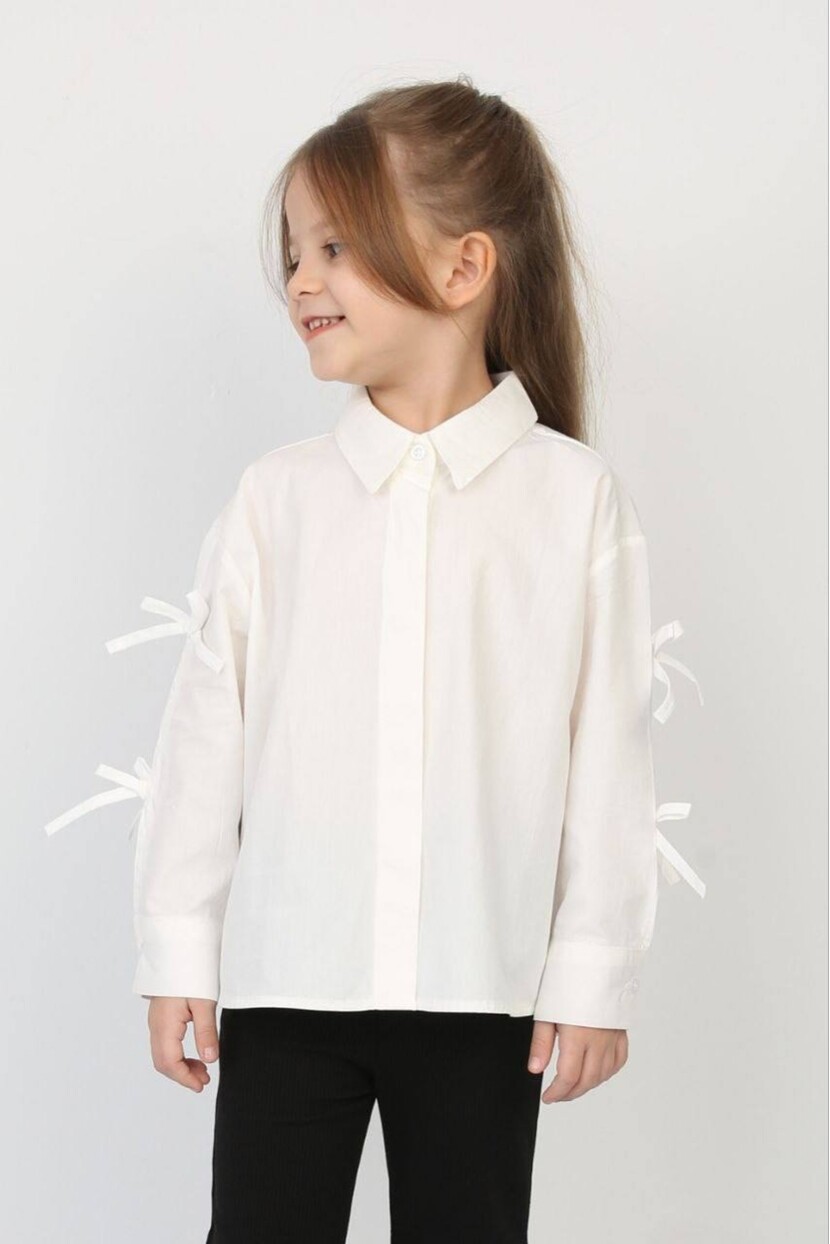 KOL FİYONK DETAYLI POPLİN GÖMLEK