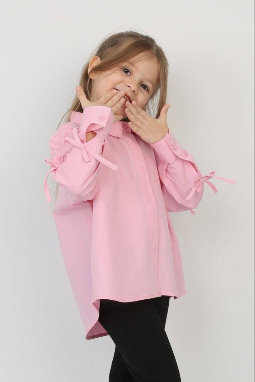 KOL FİYONK DETAYLI POPLİN GÖMLEK