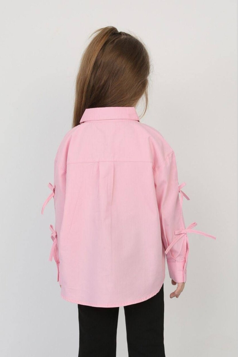 KOL FİYONK DETAYLI POPLİN GÖMLEK