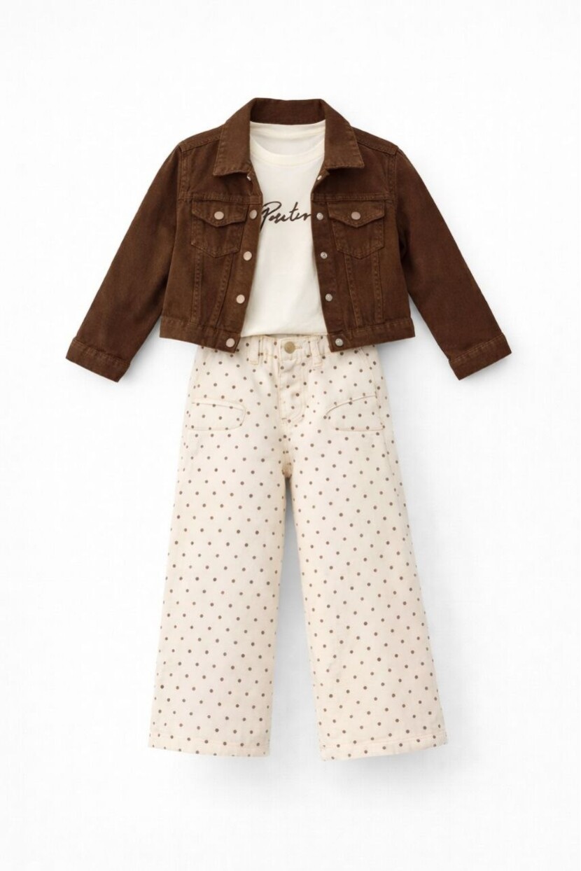 PUANTİYELİ CEP DETAYLI GABARDİN PANTOLON 3LÜ TAKIM