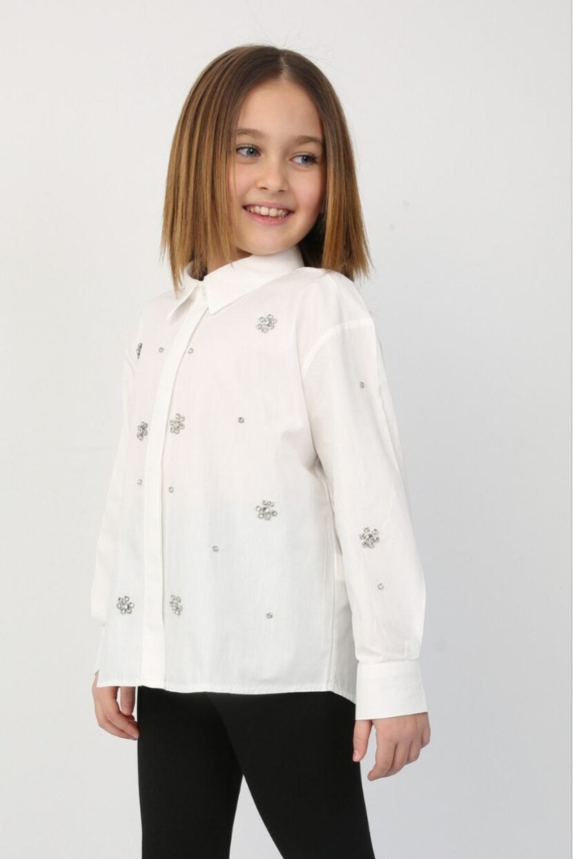 TAŞLI POPLİN GÖMLEK