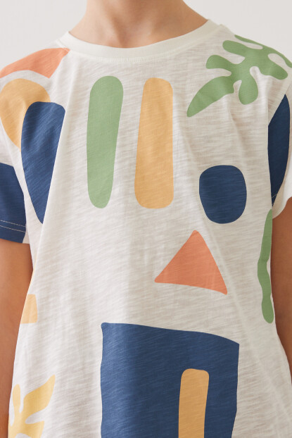 ERKEK BASKILI T-SHİRT