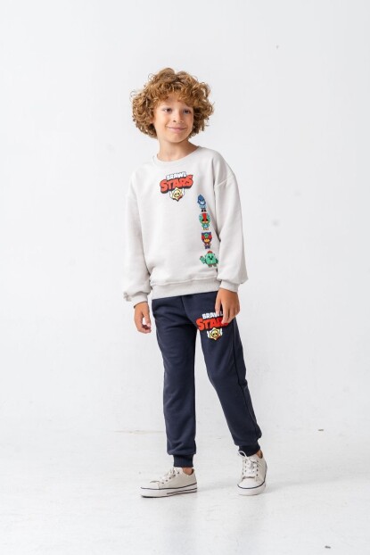 ERKEK BRAW STARS BASKILI EŞOFMAN TAKIMI