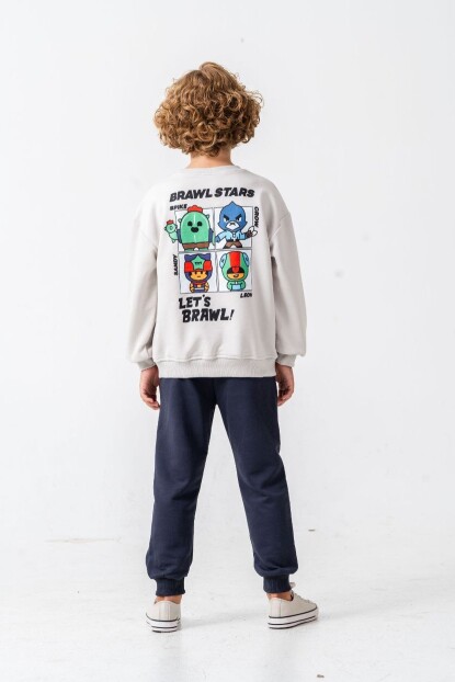 ERKEK BRAW STARS BASKILI EŞOFMAN TAKIMI