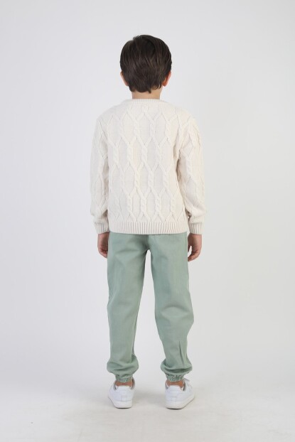 ERKEK GABARDİN PANTOLONLU TRİKO KAZAK TAKIM