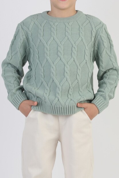 ERKEK GABARDİN PANTOLONLU TRİKO KAZAK TAKIM