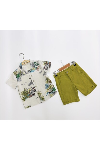 ERKEK GÖMLEKLİ ŞORTLU TAKIM