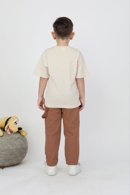 ERKEK MEVSİMLİK GABARDİN PANTOLON TSHİRT TAKIM