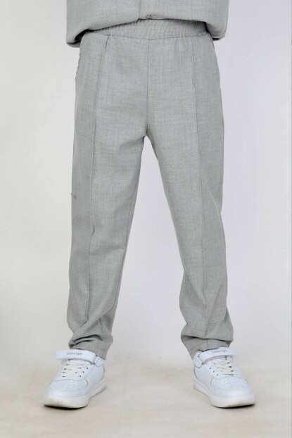 ERKEK PAMUKLU DOKUMA GÖMLEK PANTOLON TAKIM