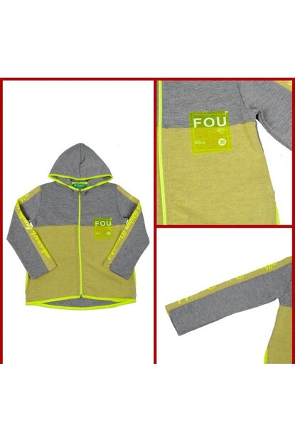 KAPŞONLU FERMUARLI HIRKA