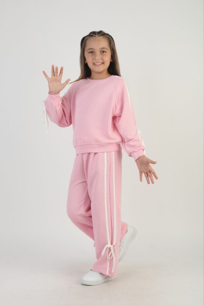 KIZ BAĞCIK DETAYLI BİYELİ  TAKIM