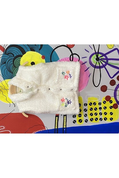 Kız Bebek Peluş Yelek